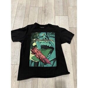 Jujutsu Kaisen T-Shirt Finger Manga Tee M Black Yuji Itadori Sukuna Crunchyroll